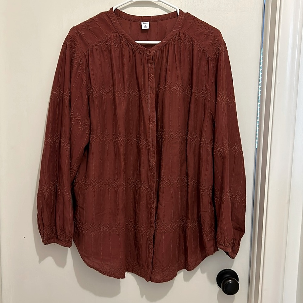 Old Navy button down blousy top